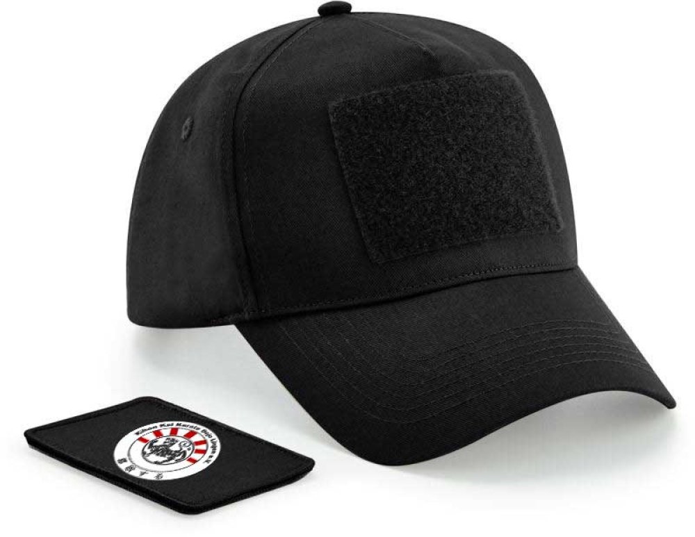Vereins Baseball Cap mit Kihon Kai Karate Klett Patch